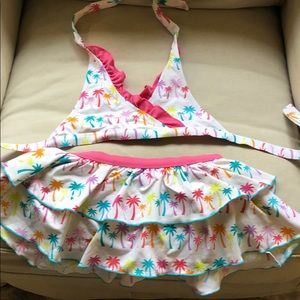 Garnet Hill Kids 3 piece swim set size 8